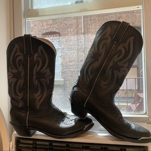Durango Black Cowboy Boots (Women’s size 10)